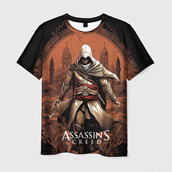 Мужская футболка Assassins creed город в песках