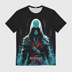 Мужская футболка Assassins creed ночной образ