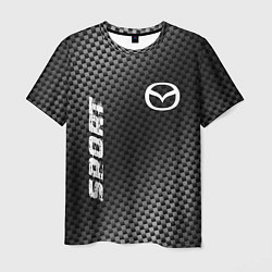 Мужская футболка Mazda sport carbon