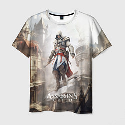 Мужская футболка Assassins creed town