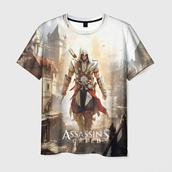 Мужская футболка Assassins creed старый город