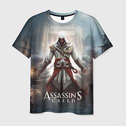 Мужская футболка Assassins creed poster game