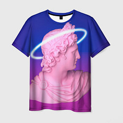 Мужская футболка Vaporwave neon