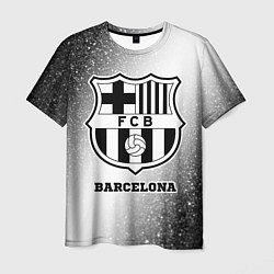 Мужская футболка Barcelona sport на светлом фоне