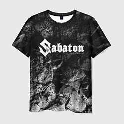 Мужская футболка Sabaton black graphite