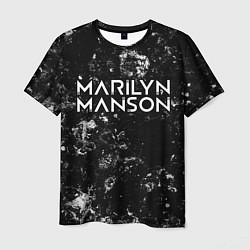 Мужская футболка Marilyn Manson black ice