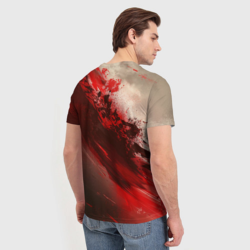Мужская футболка Подземелье вкусностей - Лайос рыцарь / 3D-принт – фото 4