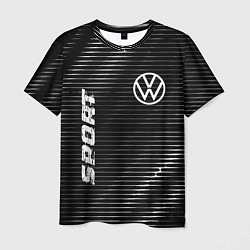Мужская футболка Volkswagen sport metal