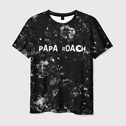 Мужская футболка Papa Roach black ice