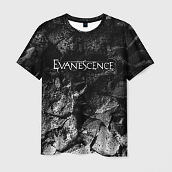 Мужская футболка Evanescence black graphite