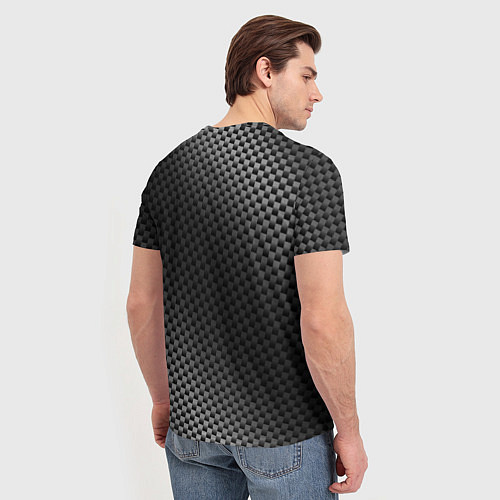 Мужская футболка Genesis sport carbon / 3D-принт – фото 4