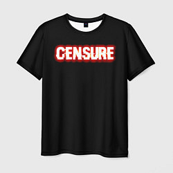 Мужская футболка Цензура в артефактах