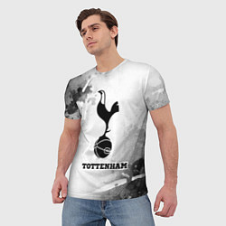Футболка мужская Tottenham sport на светлом фоне, цвет: 3D-принт — фото 2