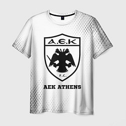 Футболка мужская AEK Athens sport на светлом фоне, цвет: 3D-принт