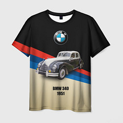 Мужская футболка Винтажный автомобиль BMW 340