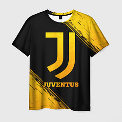 Мужская футболка Juventus - gold gradient