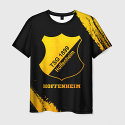 Мужская футболка Hoffenheim - gold gradient
