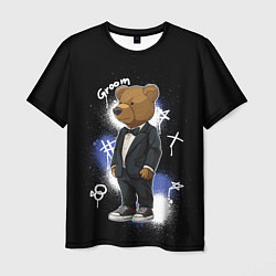 Мужская футболка Жених - медведь