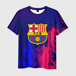 Мужская футболка Barcelona fc club gradient