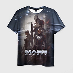 Мужская футболка Mass Effect game