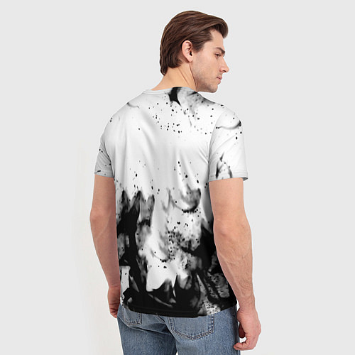Мужская футболка Rasmus smoke steel / 3D-принт – фото 4