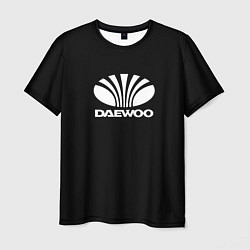 Мужская футболка Daewoo white logo
