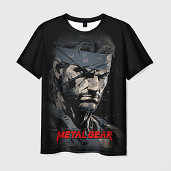 Мужская футболка Metal gear Venom Snake