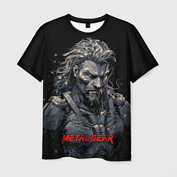 Мужская футболка Веном Снейк Metal gear