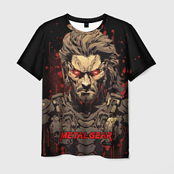 Мужская футболка Venom Snake Metal gear game