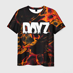 Мужская футболка DayZ red lava