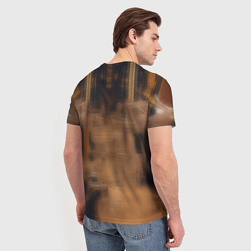 Мужская футболка Золотая техноведьма / 3D-принт – фото 4