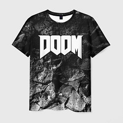 Мужская футболка Doom black graphite