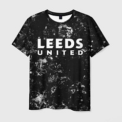 Мужская футболка Leeds United black ice