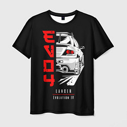 Мужская футболка Mitsubishi Lancer - Evolution 4