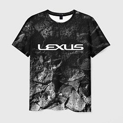 Мужская футболка Lexus black graphite