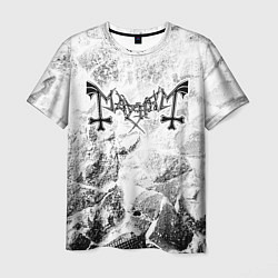 Мужская футболка Mayhem white graphite