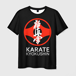 Мужская футболка Карате кёкусинкай - эмблема