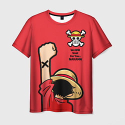 Мужская футболка One Piece - captain Monkey D Luffy