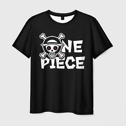 Мужская футболка One piece - emblem