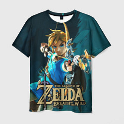 Мужская футболка Zelda - Link