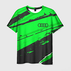 Мужская футболка Audi sport green