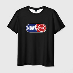 Мужская футболка NBA logo tnt