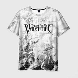 Мужская футболка Bullet For My Valentine white graphite