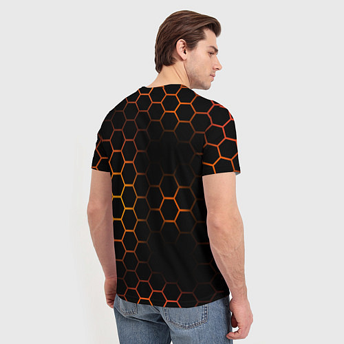 Мужская футболка Соты - Standoff 2 / 3D-принт – фото 4