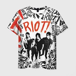 Мужская футболка Paramore - riot
