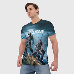 Футболка мужская The first descendant персонажи, цвет: 3D-принт — фото 2