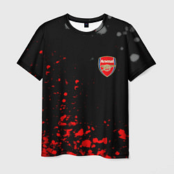 Мужская футболка Arsenal spash