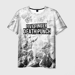 Мужская футболка Five Finger Death Punch white graphite