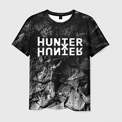Мужская футболка Hunter x Hunter black graphite