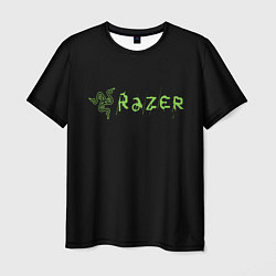 Мужская футболка Razer brend steel